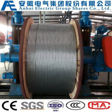 19no. 9AWG, Concentric-Lay-Stranded Алюминиевые плакированные стальные проводники, как проволока